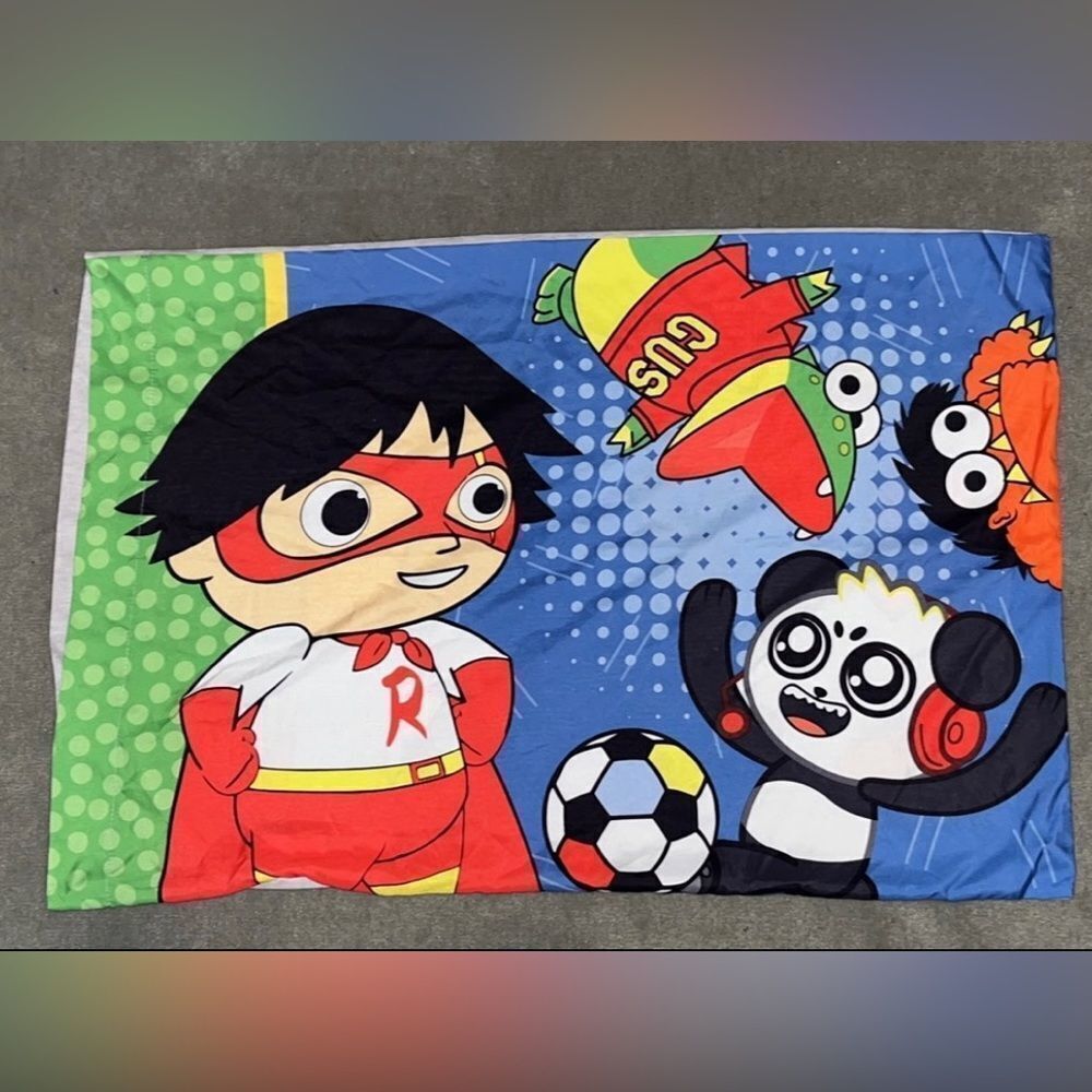 Ryan’s World pillow case